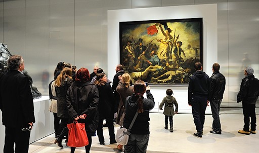 《自由引导人民》是法国罗浮宫的珍藏。