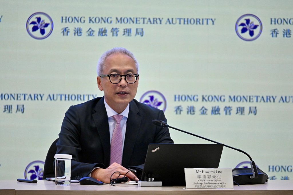 金管局副總裁李達志。資料圖片