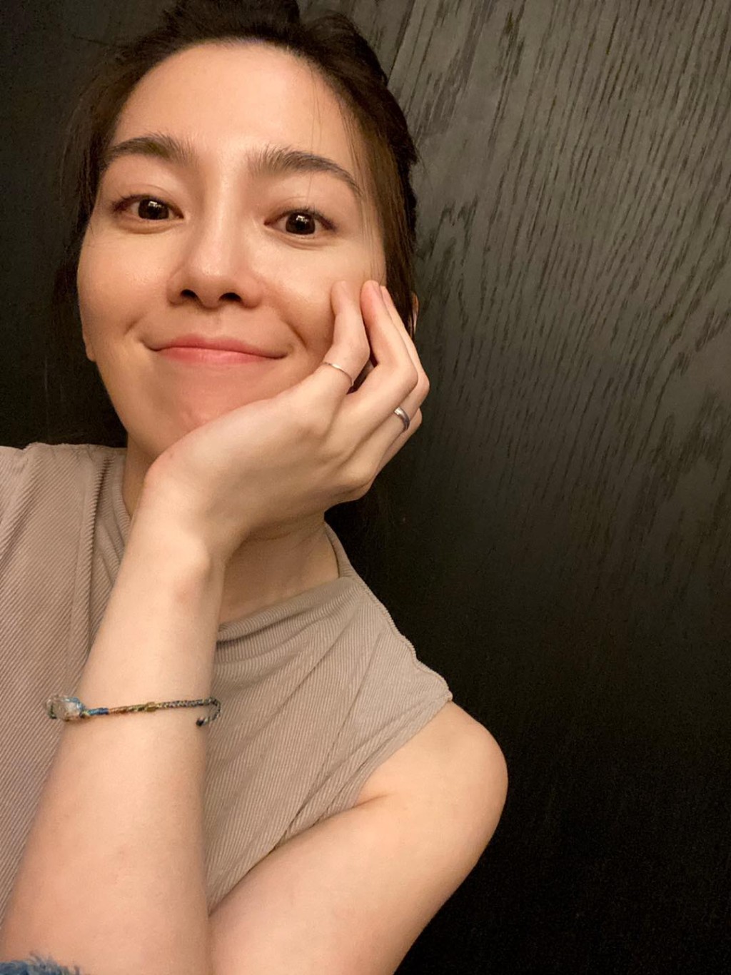 許藍方早前曾接受開腦手術。 許藍方早前曾接受開腦手術。