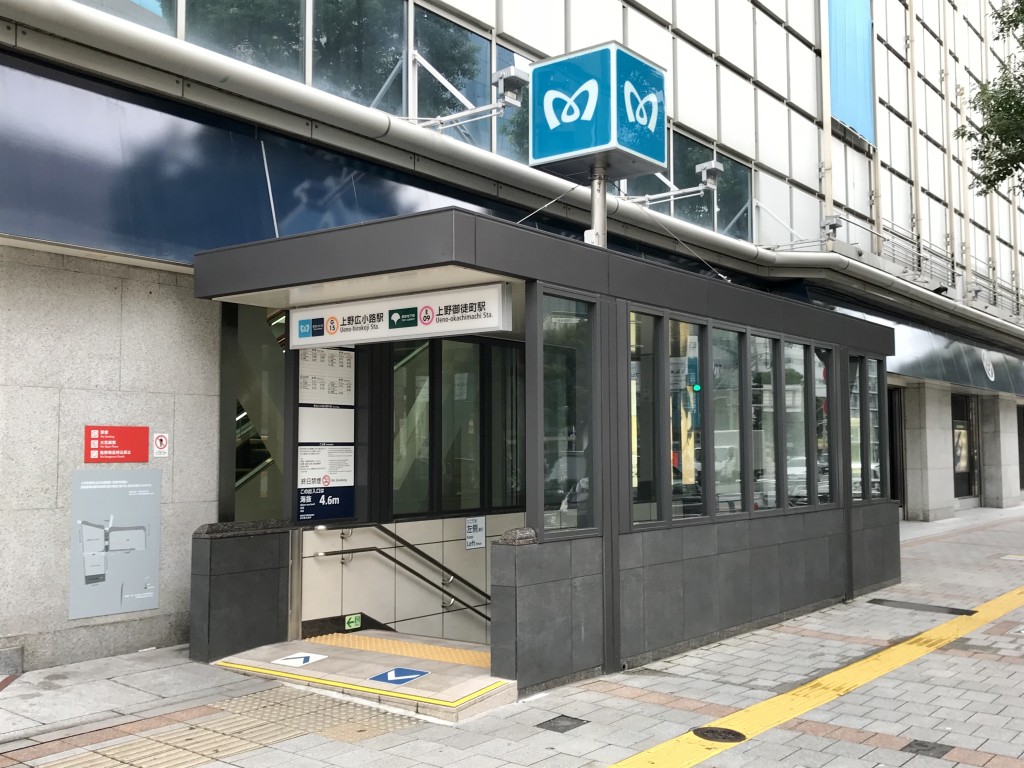 東上野JR御徒町站附近路上發生強搶案，遭劫走4.2億日圓。維基網站