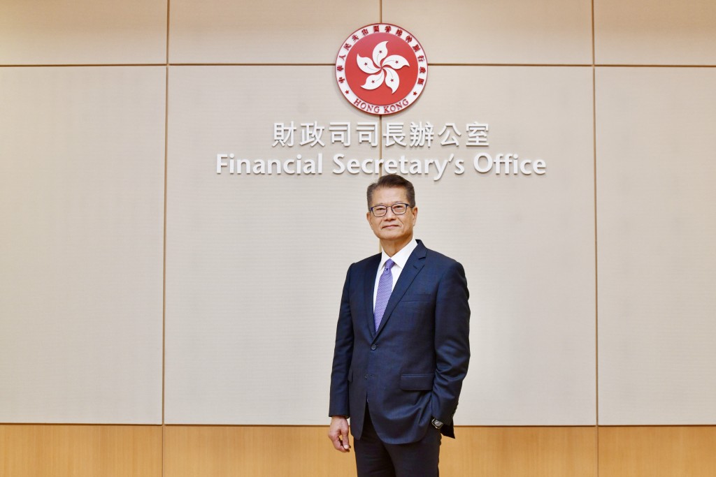 財政司司長陳茂波表示,正致力吸引中東和東南亞企業來港上市。盧江球攝 財政司司長陳茂波表示,正致力吸引中東和東南亞企業來港上市。盧江球攝