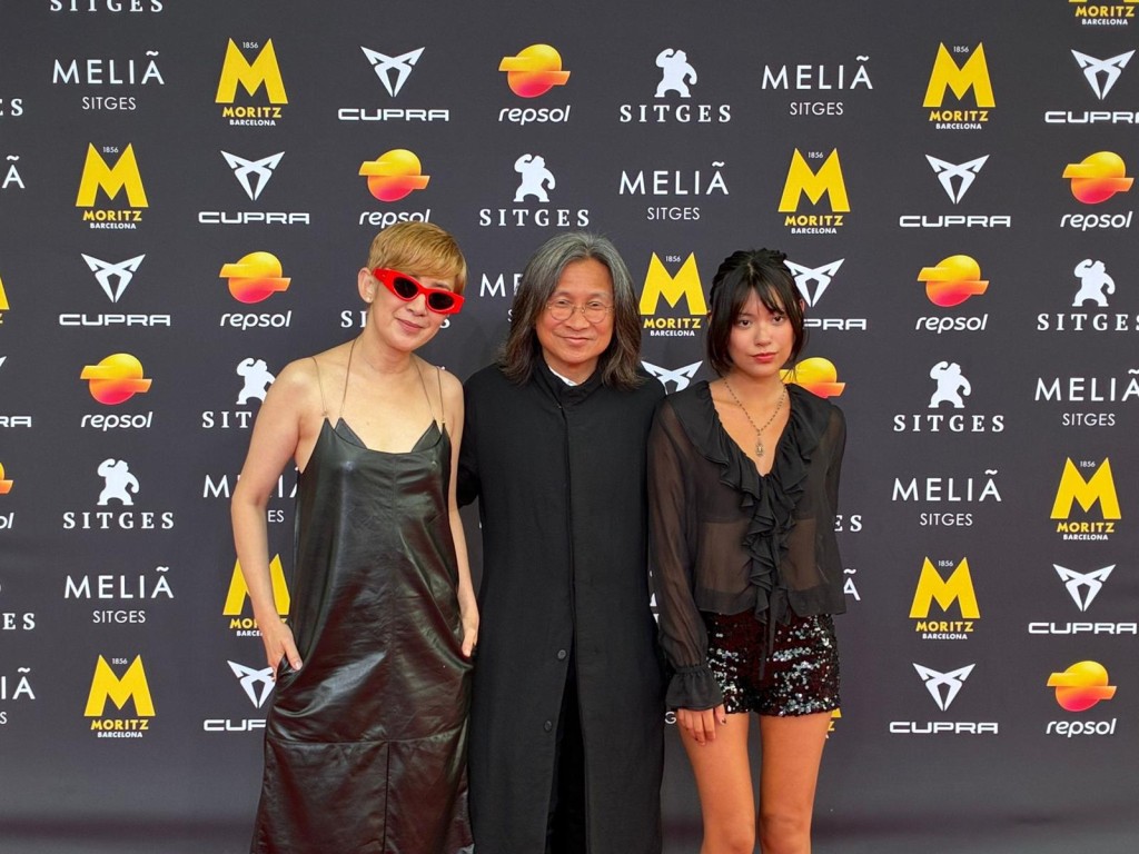 吳君如、陳可辛、姨甥女Maisie 吳君如、陳可辛、姨甥女Maisie