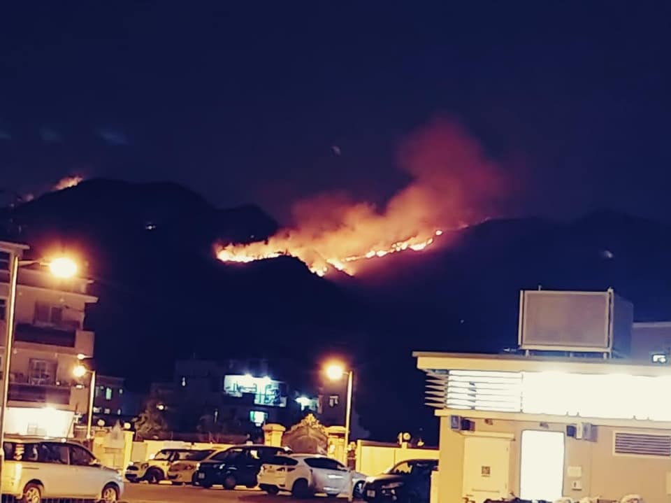 「綠惜地球」前日轉哉山友相片。