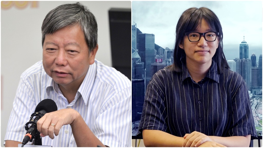 李卓人與鄒幸彤。