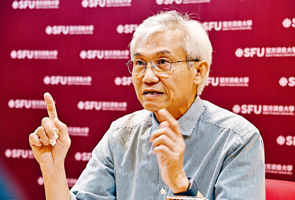 盧鐵榮透露，大學正計劃於沙田建立新校舍，期望有助健康科學學科發展。