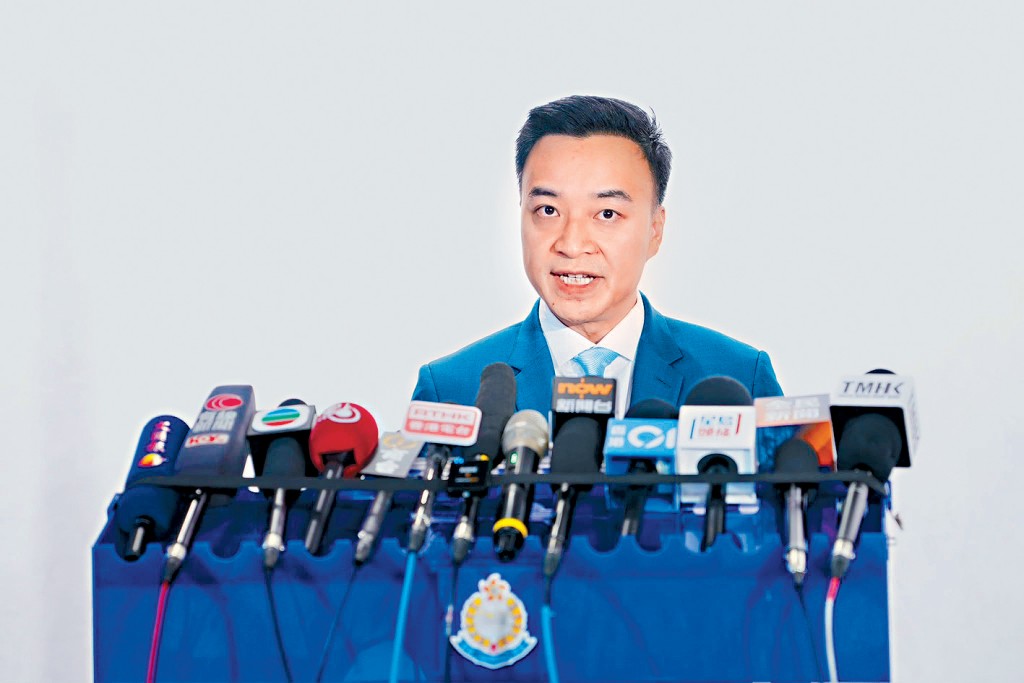 警方东九龙总区刑事总部高级警司洪毅讲述案件最新进展。