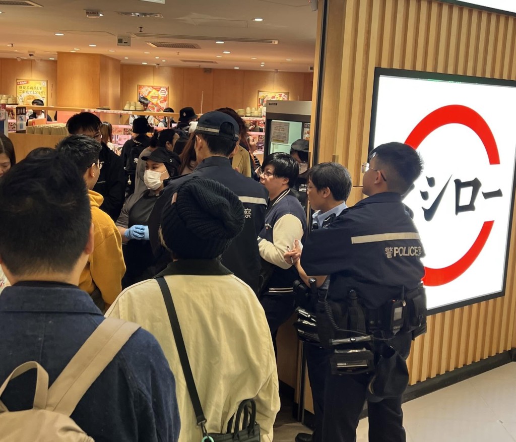 有壽司郎職員與食客爭執，警員接報到場處理。Threads：lmkbrian