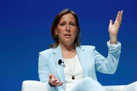 前 YouTube 首席執行官蘇珊·沃西基（Susan Wojcicki）。路透社