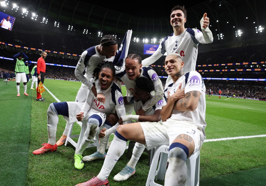 熱刺各項賽事兩連勝。路透社