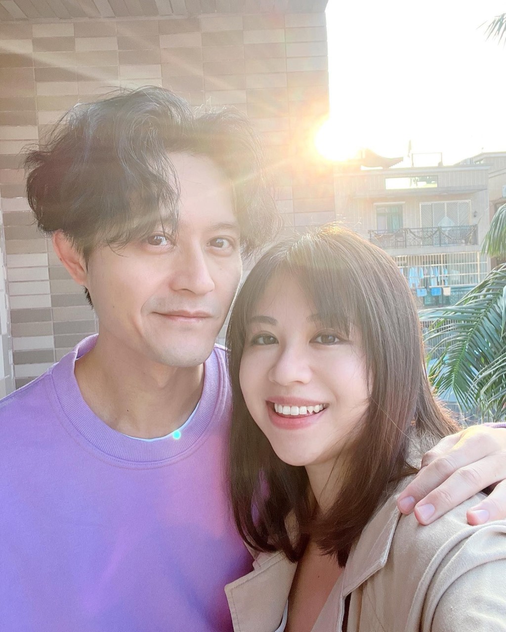 雖然黃寶龍的IG不常更新，但他的老婆Peony就不時放閃。