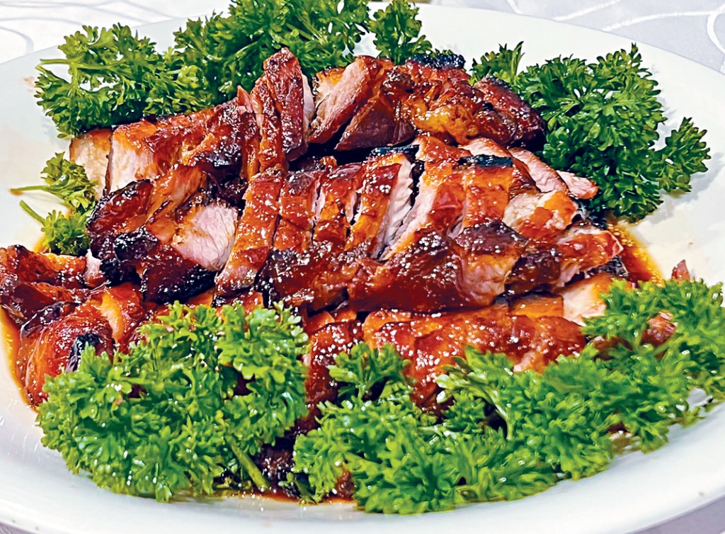 平时在「软库」经常食的黑毛猪叉烧
