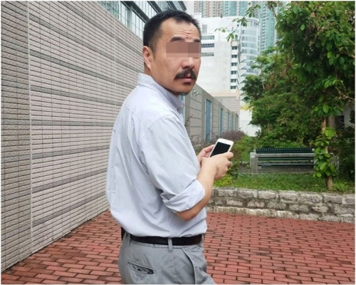 林姓被告。陳詠恩攝
