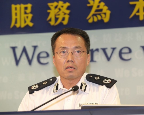 警務處副處長劉業成表示,每年年中電話騙案數字均有上升趨勢。資料圖片