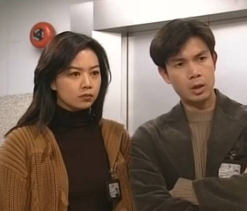 梁荣忠与锺丽淇合作TVB剧集《刑事侦缉档案》擦出爱火。
