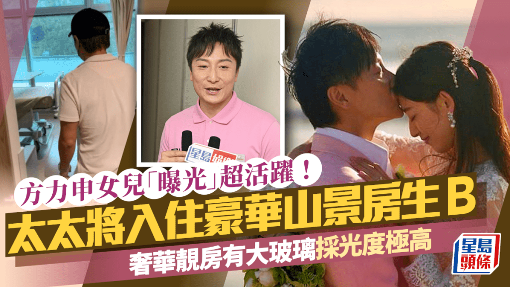 方力申女兒「曝光」超活躍！太太將入住豪華山景房生b   奢華靚房有大玻璃採光度極高