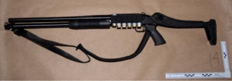 图刺杀特朗普枪手携带的枪械之一。 路透社