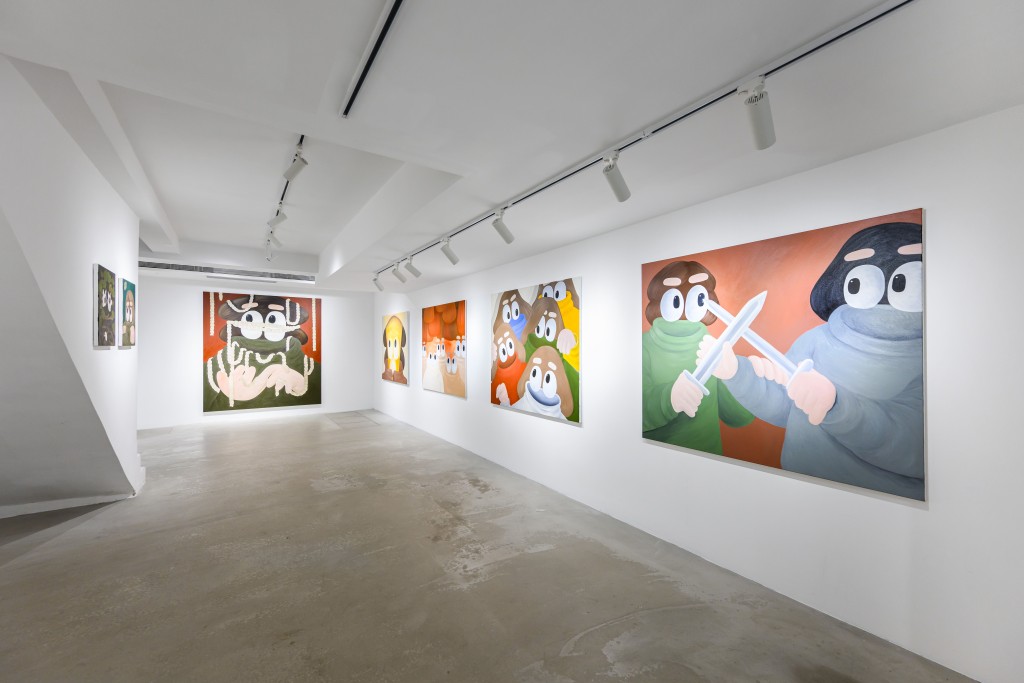 现正如香港Woaw Gallery举行的《Embodied》个人展览，展出Willem Hoaffnagel共20幅全新作品。