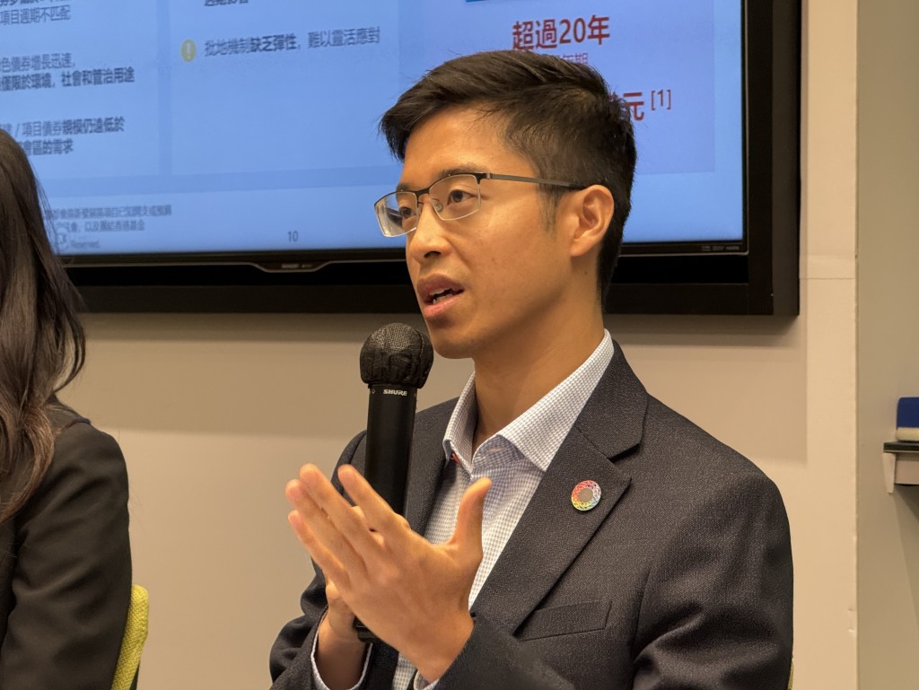 團結香港基金土地及房屋研究主管梁躍昊。 團結香港基金土地及房屋研究主管梁躍昊。