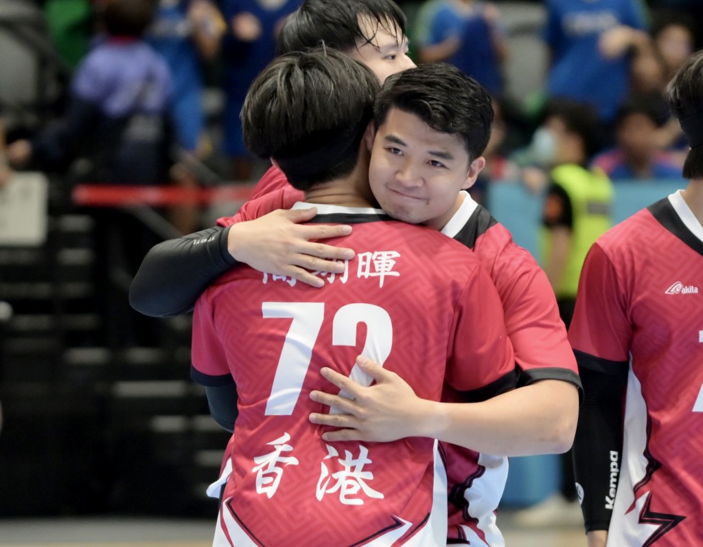 香港男子手球隊在全運會歷史性殺入四強。