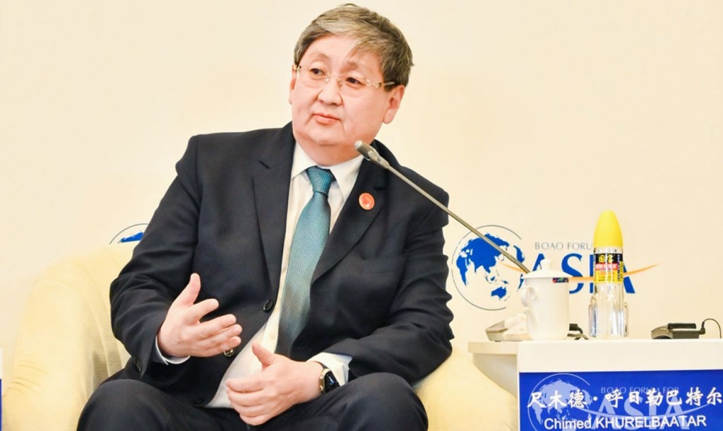 蒙古國副總理兼經濟發展部長尺木德·呼日勒巴特爾認為，「一帶一路」是一種「大家共同繁榮」的概念。