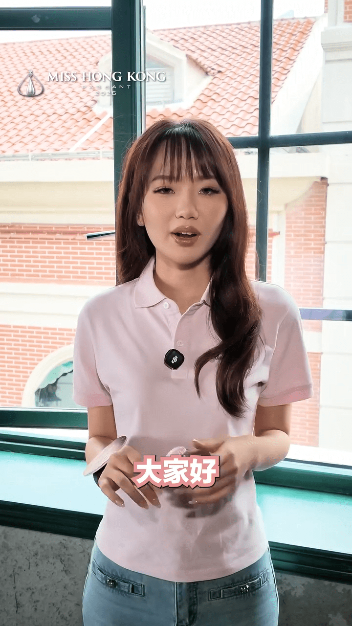 李澄晴坦言,對她而言,最難忘的挑戰是泳裝問答環節。 李澄晴坦言,對她而言,最難忘的挑戰是泳裝問答環節。