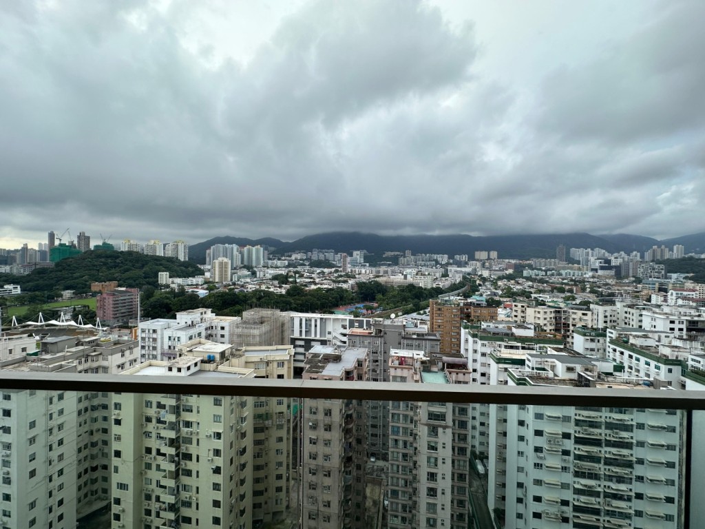 單位位處高層，享有開闊視野，可望九龍市景。