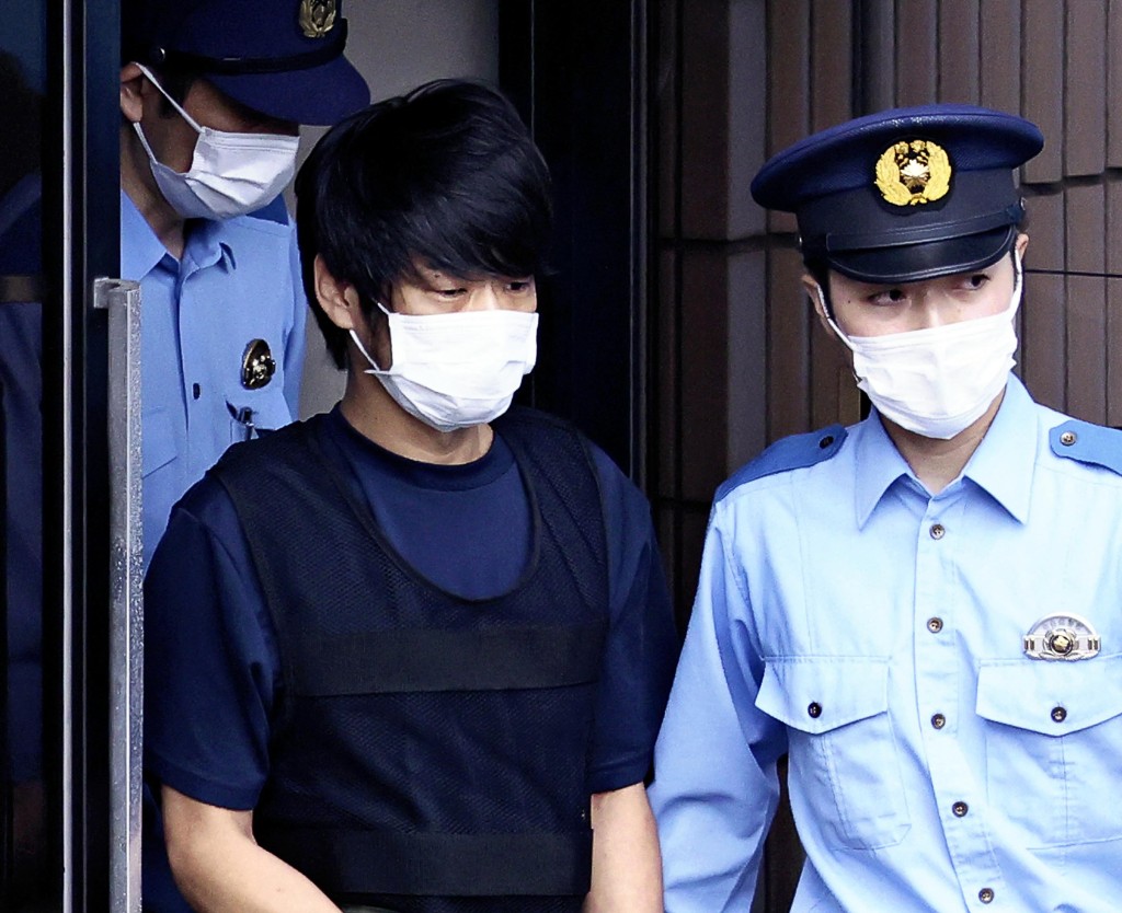 山上徹也提出上訴。法新社