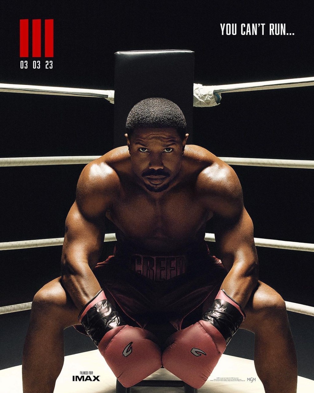 頒獎嘉賓之一：《洛奇系列：王者之後3》（CREED III）男星米高B.佐敦（Michael B. Jordan）。