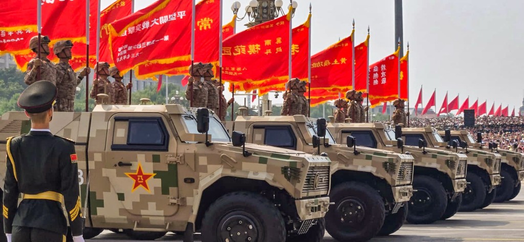 中國人民抗日戰爭暨世界反法西斯戰爭勝利80周年紀念活動的重頭戲大閱兵。林定國FB圖片 中國人民抗日戰爭暨世界反法西斯戰爭勝利80周年紀念活動的重頭戲大閱兵。林定國FB圖片