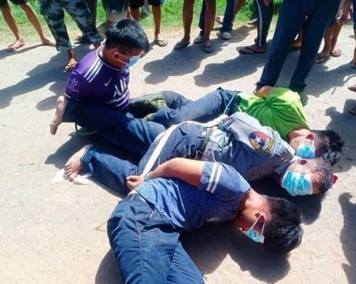 緬甸民兵進攻警署,殺死逾20名警員捉4人。網圖