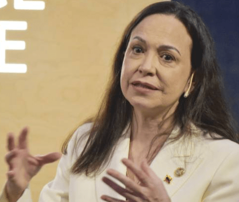 報道指,CIA建議特朗普支持羅德里格斯執掌委內瑞拉政府,而非反對派旗手馬查多(圖)。法新社 報道指,CIA建議特朗普支持羅德里格斯執掌委內瑞拉政府,而非反對派旗手馬查多(圖)。法新社