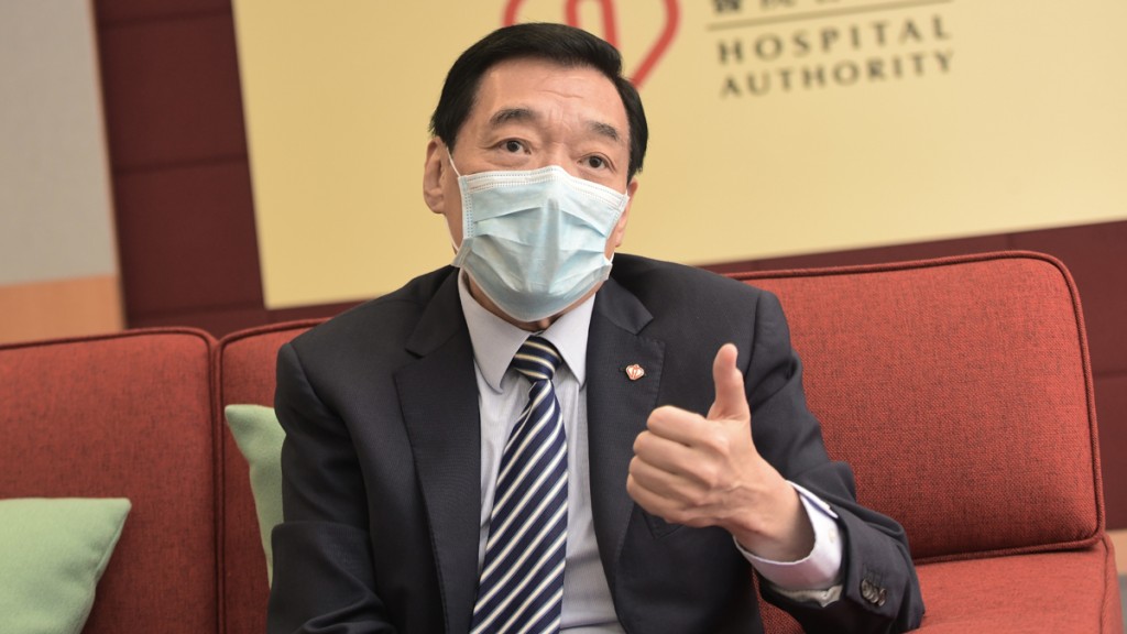 范鴻齡說,非常感謝全港社區抗疫連線適時作出這個激勵員工士氣的善舉。 資料圖片