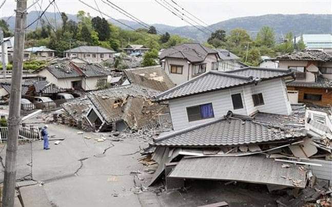 能登地震造成廣泛破壞。影片截圖
