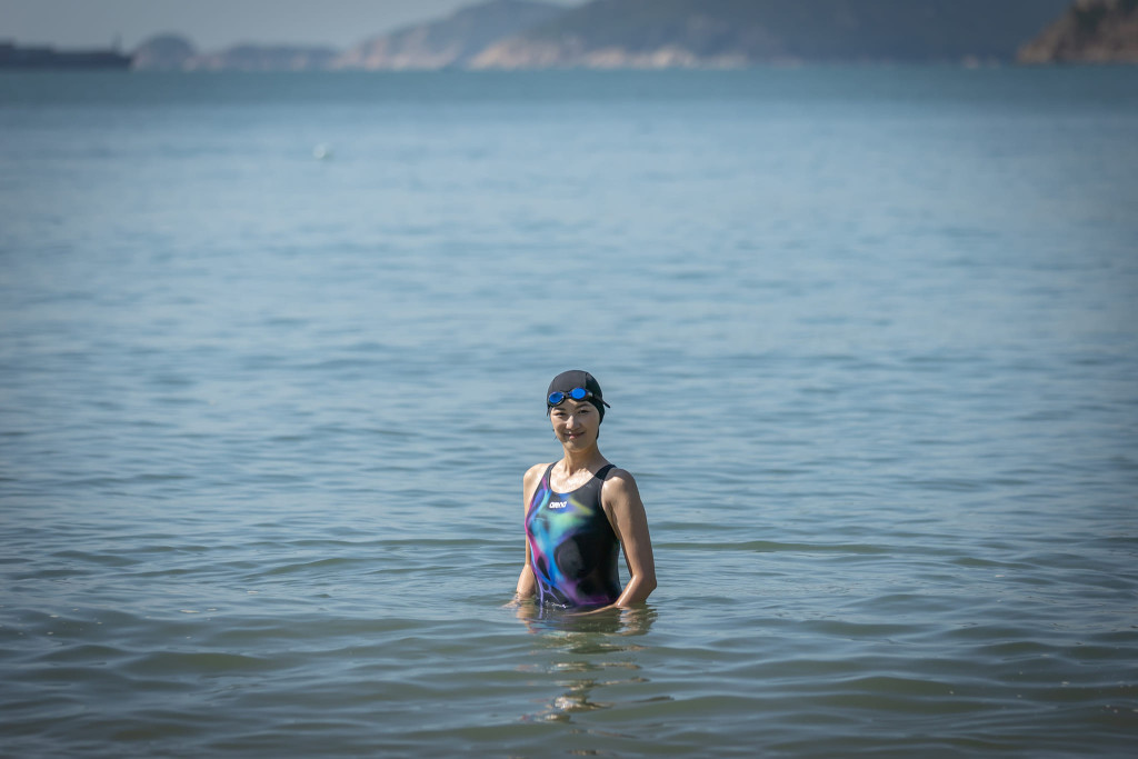 容海恩日前在社交網站發文，透露將首次參加維港泳。