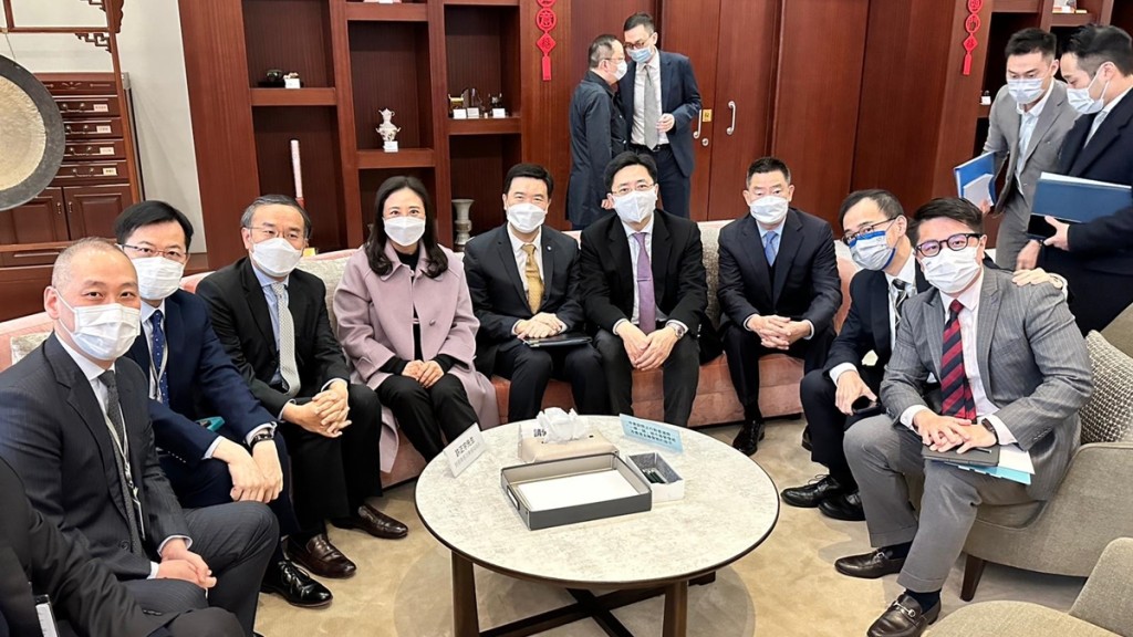 立法會今日舉行第七次前廳交流會。葛珮帆提供圖片