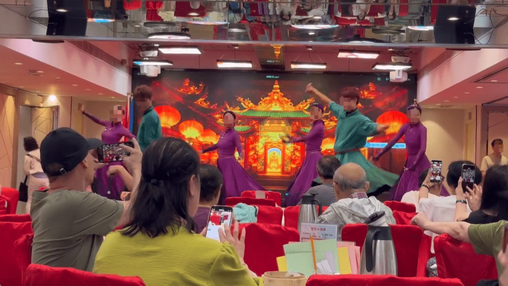 酒樓女董事黃朋珍涉聘6名黑工到酒樓表演蒙古舞。