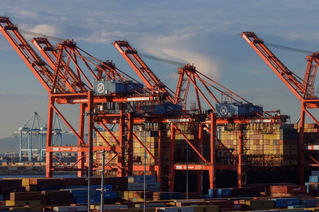 美国多个港口反对政府打算向中国制港口起重机加税。路透社