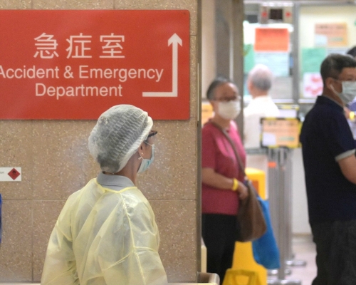 新冠肺炎再多一人死亡。資料圖片