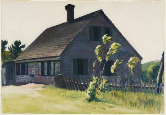 Edward Hopper《Schumann House》