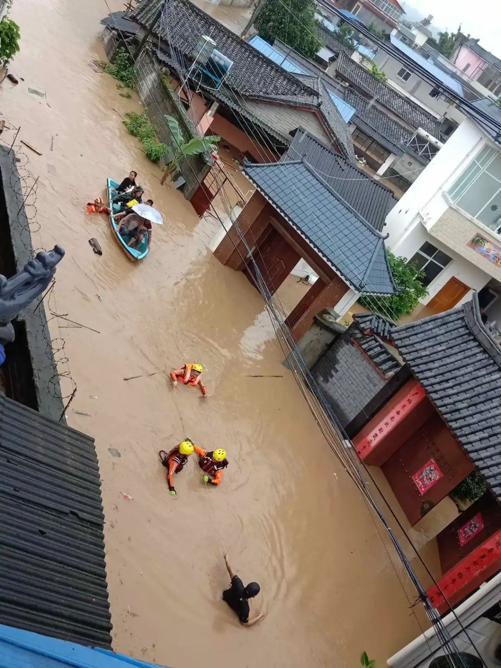 多處水浸嚴重。網圖
