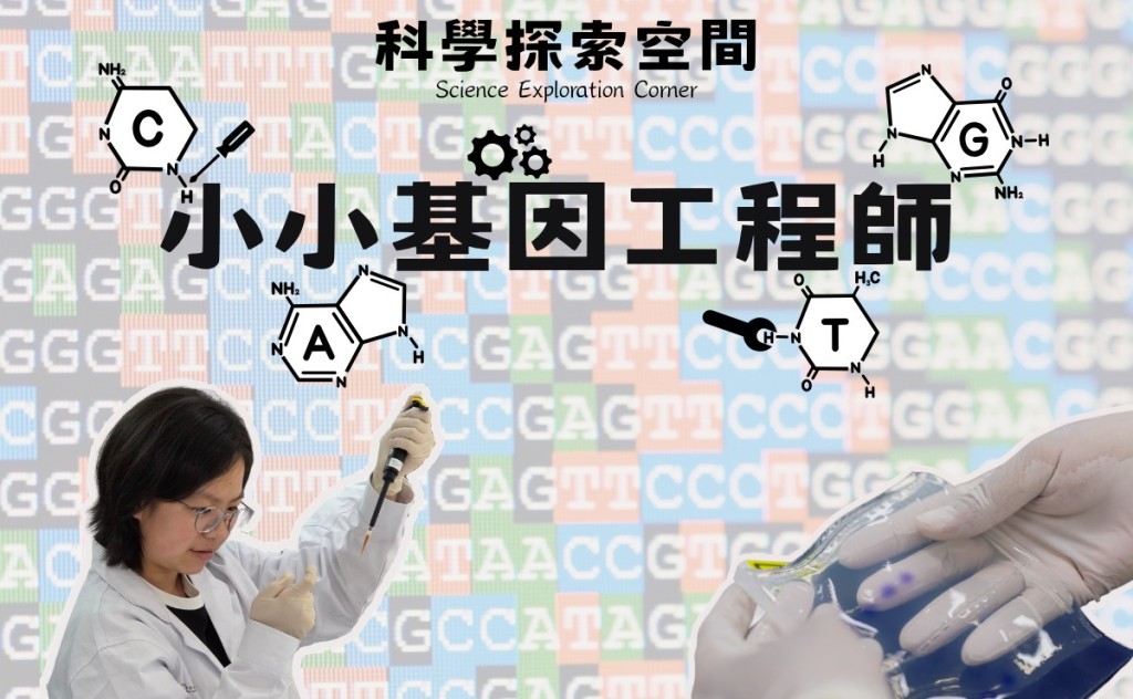 親子STEAM活動1:科學探索空間──小小基因工程師 親子STEAM活動1:科學探索空間──小小基因工程師