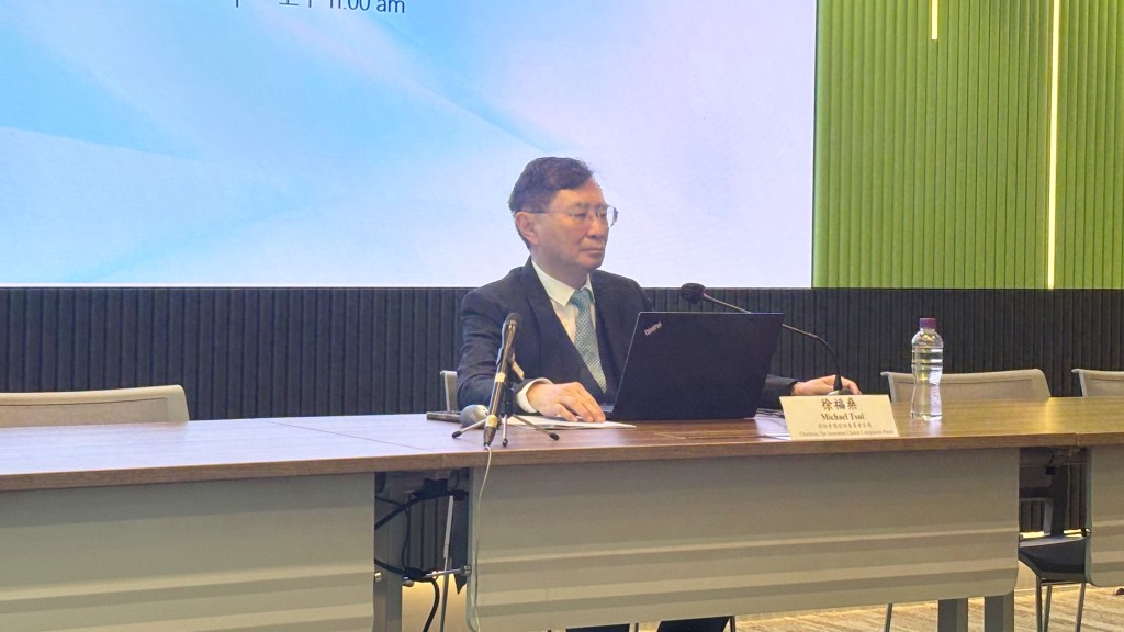 徐福燊表示，過去一年，投訴委員會裁定11宗個案的投訴人得直。