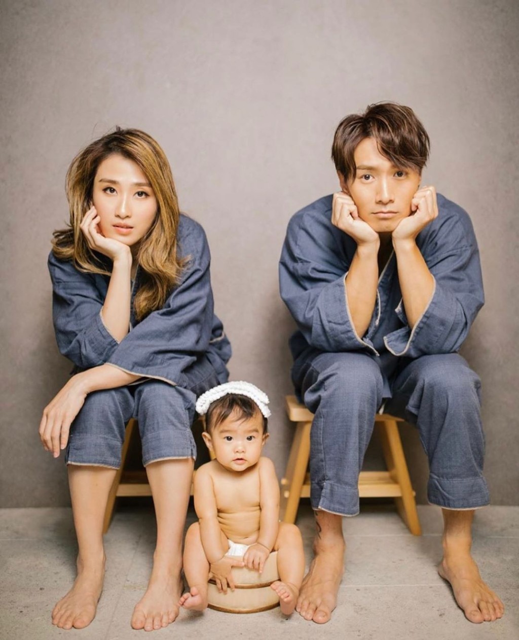Jason謂自Abigail出世後,就睡在兩夫妻中間。