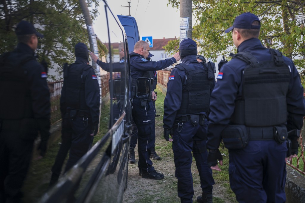 塞尔维亚再爆重大枪击案，警方正追捕枪手。AP