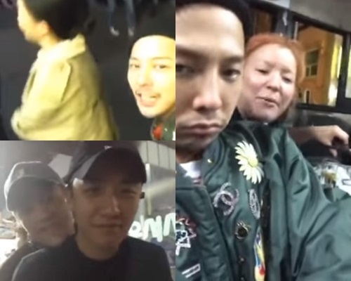 GD調皮地追著女工作人員，慘遭無視。