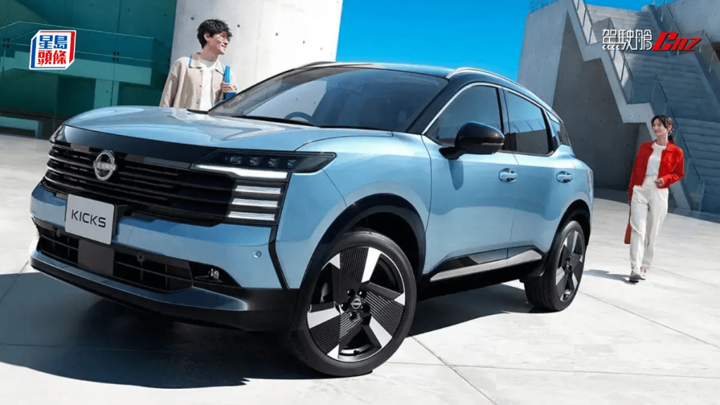 全新大改款日產Nissan Kicks e-Power混能小型SUV，剛於日本及北美發表，據知最快今年底在港發售。