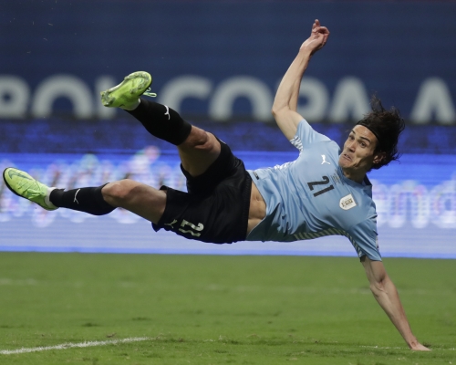 烏拉圭取消徵召卡雲尼。Reuters