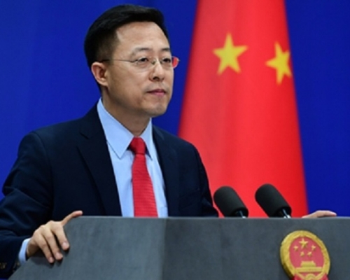趙立堅指出，進入香港的境外新聞媒體及從業者有增無減。網上圖片