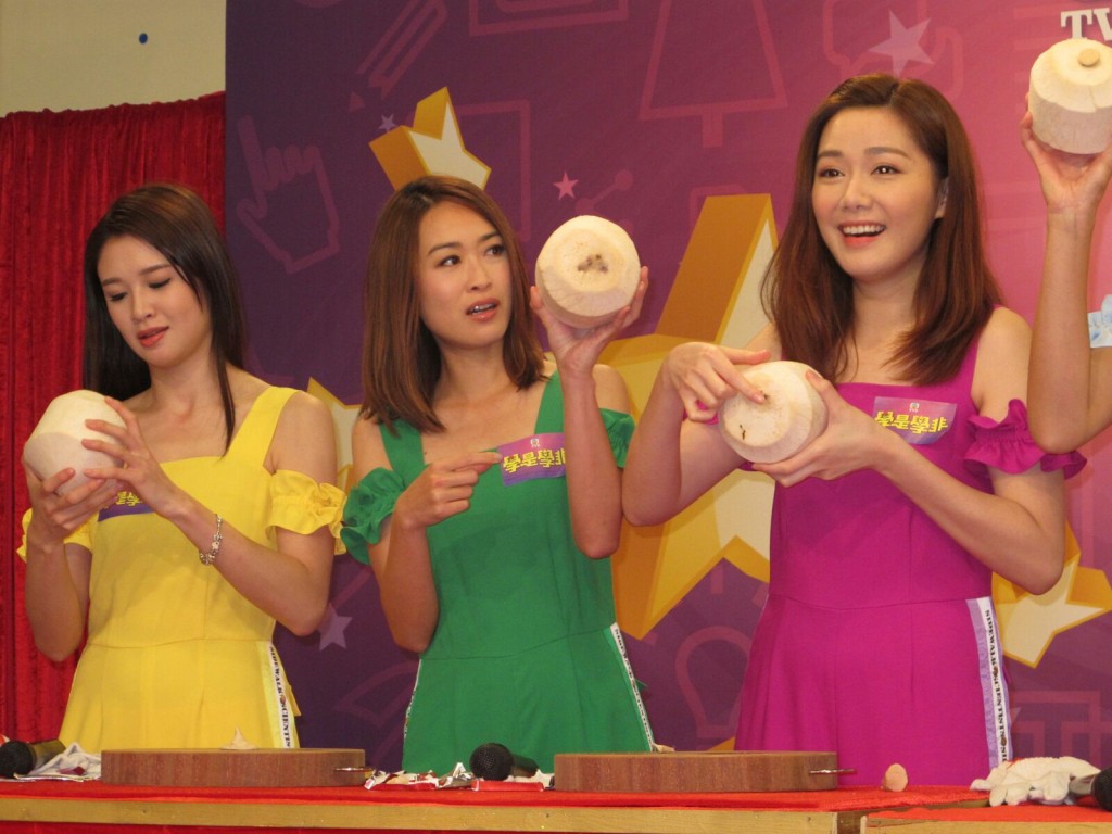 舊班底「是非精」麥美恩、梁嘉琪、湯洛雯。
