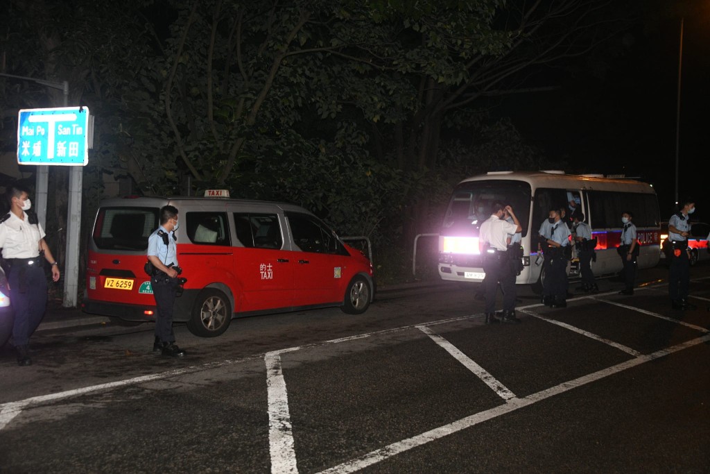 警車追截。